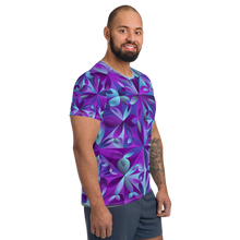 Load image into Gallery viewer, Design #11 All-Over Print Men's Athletic T-shirt