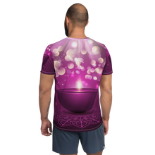 Load image into Gallery viewer, Design #3 All-Over Print Men's Athletic T-shirt