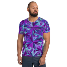 Load image into Gallery viewer, Design #11 All-Over Print Men's Athletic T-shirt