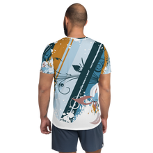 Load image into Gallery viewer, design #9 All-Over Print Men's Athletic T-shirt