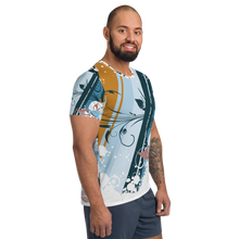 Load image into Gallery viewer, design #9 All-Over Print Men's Athletic T-shirt