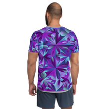 Load image into Gallery viewer, Design #11 All-Over Print Men's Athletic T-shirt