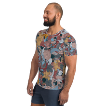 Load image into Gallery viewer, design #2 All-Over Print Men's Athletic T-shirt