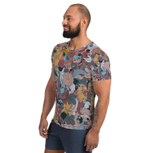 Load image into Gallery viewer, design #2 All-Over Print Men&#39;s Athletic T-shirt
